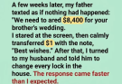 After My Toxic Family Boycotted My Wedding And Demanded Thousands, I Sent One Dollar, Changed My Locks, And Faced The Police They Sent For Revenge