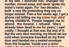 I Hated My Sister for 21 Years After Catching Her With My Husband… Then Her Final Letter Revealed the Truth