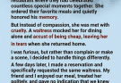 “A waitress mocked an elderly widow for dining alone—until one envelope revealed the fifty-year love story behind the empty chair, and changed an entire restaurant forever.” 