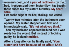 I drove four hours believing I was about to catch my husband cheating with my sister. Instead, I discovered a family secret hidden for decades—and proof that the man who raised me chose to be my father every single day of my life. 