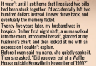 I accidentally left a $200 tip at a roadside diner after a funeral and forgot about it. Twenty-five years later, the young waitress walked into my husband’s hospice room as his nurse—and told me that one mistake had changed the course of her entire life.