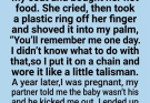 I bought a homeless pregnant teen a bowl of soup on a freezing night. A year later, a plastic ring she gave me led me to the family, home, and future I never thought I’d have.