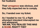 I Gave Up My Premium Seat to an Arrogant Couple. They Thought They Had Won—Until the Flight Attendant Realized I Already Had a Plan.