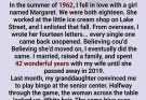 “He believed she had returned every one of his letters. Sixty-three years later, one sentence written on the back of a bingo card revealed that neither of them had ever stopped writing—they had both been living the same heartbreaking lie.”