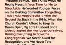 After Forty Years of Serving My Church, the New Pastor Thanked Me for My “Faithful Service”—He Didn’t Know What My Late Husband and I Had Quietly Done to Save the Church