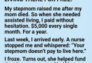 I Paid $5,000 a Month for My Stepmom’s Care… Until a Nurse Told Me She’d Been Living There for Free
